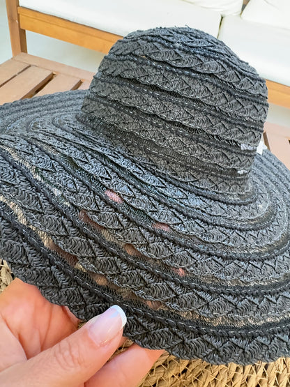 CAPELINE NOIRE REGLABLE " CALYPSO"